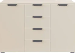 Kombikommode Briona champagner B/H/T: ca. 120x81x42 cm