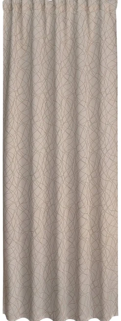 Kombivorhang Doreen beige B/L: ca. 135x245 cm