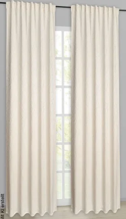 Kombivorhang Doreen champagner B/L: ca. 135x245 cm