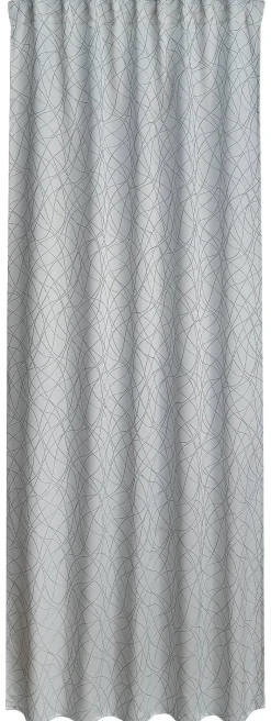 Kombivorhang Doreen silber B/L: ca. 135x245 cm