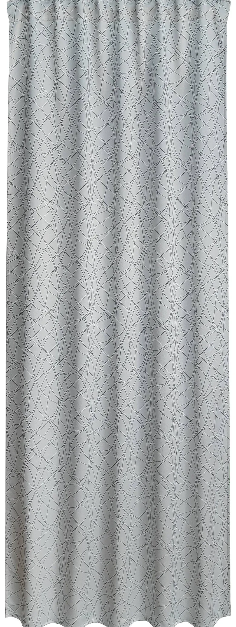 Kombivorhang Doreen silber B/L: ca. 135x245 cm