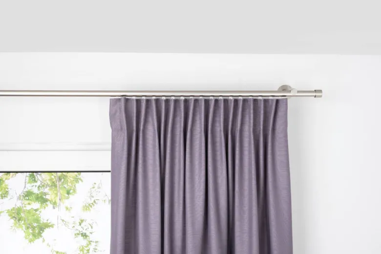 Kombivorhang 2er Pack Balance brombeer B/L: ca. 135x245 cm