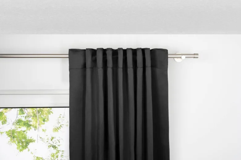 Kombivorhang 2er Pack DAY u.NIGHT schwarz B/L: ca. 135x300 cm