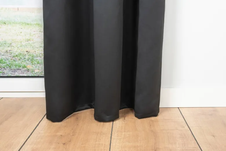 Kombivorhang 2er Pack DAY u.NIGHT schwarz B/L: ca. 135x300 cm