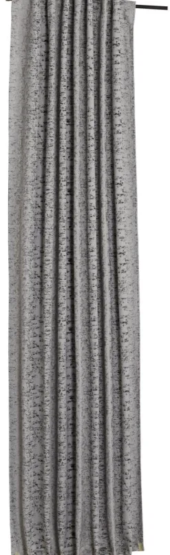 Kombivorhang Gizem silber B/L: ca. 140x245 cm