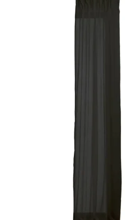 Kombivorhang PURE schwarz B/L: ca. 135x300 cm