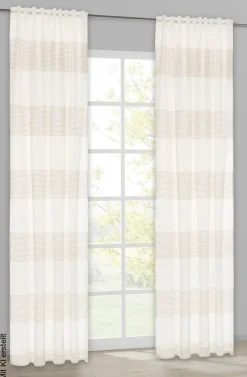 Kombivorhang Rachel beige B/L: ca. 140x245 cm