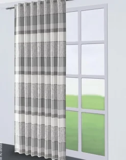 Kombivorhang Seda natur B/L: ca. 140x245 cm