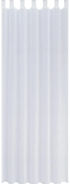 Kombivorhang Selma weiß B/L: ca. 140x235 cm