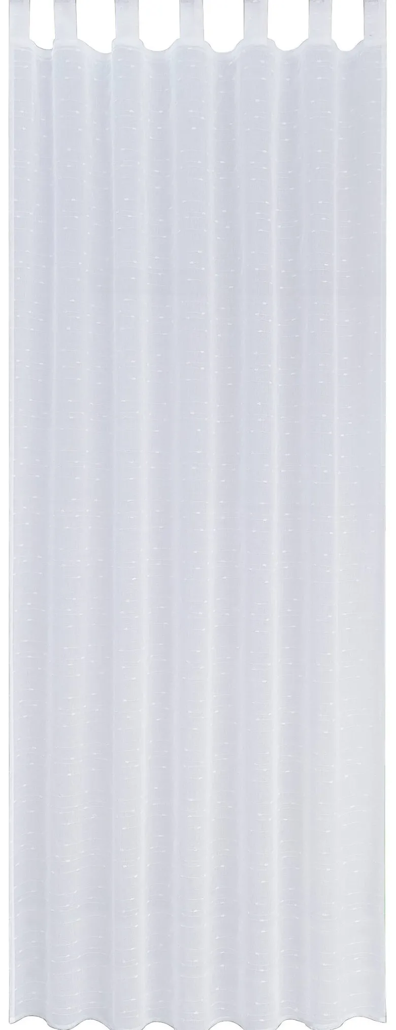 Kombivorhang Selma weiß B/L: ca. 140x235 cm