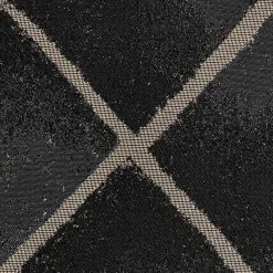 Kombivorhang Valeria schwarz B/L: ca. 140x245 cm