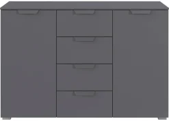 Kommode Aditio grau B/H/T: ca. 120x81x42 cm
