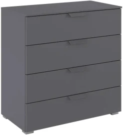 Kommode Aditio grau B/H/T: ca. 80x81x42 cm