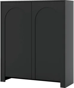 Kommode ARCO schwarz B/H/T: ca. 100x117x35 cm