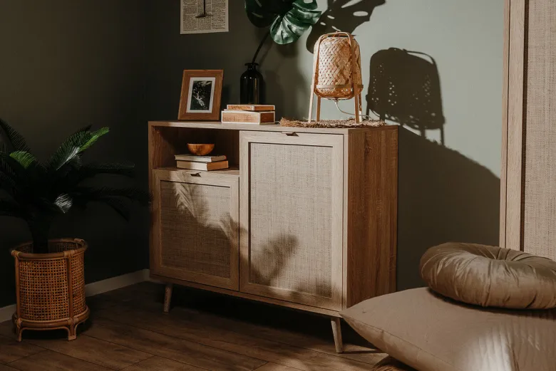 Kommode Bali Eiche Sonoma Nachbildung B/H/T: ca. 102x87x40 cm
