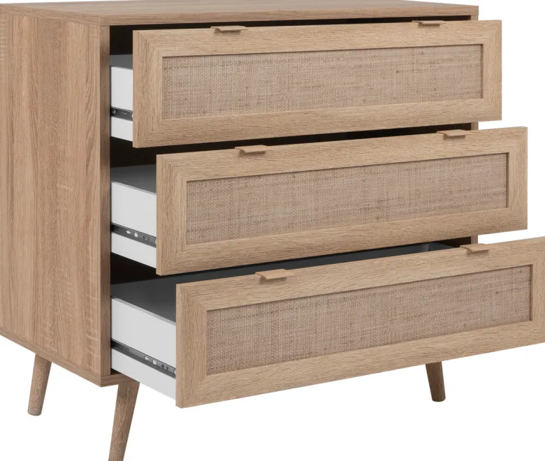 Kommode Bali Eiche Sonoma Nachbildung B/H/T: ca. 80x80x40 cm
