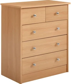 Kommode buche Alu Optik B/H/T: ca. 60x70x35 cm