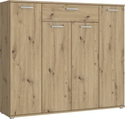 Kommode Eiche Artisan Nachbildung B/H/T: ca. 139x121x35 cm