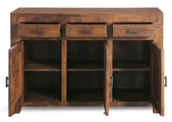 Kommode Genua Akazie dunkel B/H/T: ca. 130x86x40 cm