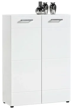 Kommode Kairo 1 weiß weiß Hochglanz B/H/T: ca. 79x111x34 cm