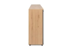 Kommode Kerry 51B Eiche Artisan Nachbildung anthrazit B/H/T: ca. 160x85x35 cm
