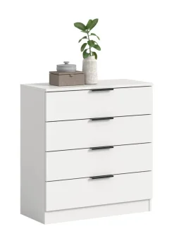 Kommode KOPENHAGEN weiß B/H/T: ca. 74x80x35 cm