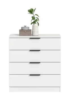 Kommode KOPENHAGEN weiß B/H/T: ca. 74x80x35 cm