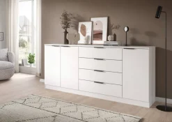 Kommode KOPENHAGEN weiß B/H/T: ca. 185x80x35 cm