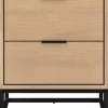 Kommode Luna 2S Oak B/H/L: ca. 45x58,6x50 cm