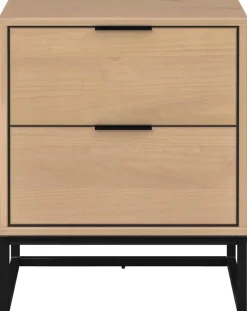 Kommode Luna 2S Oak B/H/L: ca. 45x58,6x50 cm