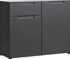 Kommode Mailand anthrazit B/H/T: ca. 97x79x40 cm
