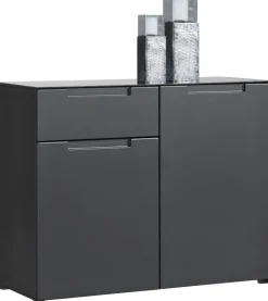 Kommode Mailand anthrazit B/H/T: ca. 97x79x40 cm