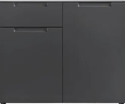 Kommode Mailand anthrazit B/H/T: ca. 97x79x40 cm