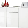 Kommode Mailand weiß Hochglanz B/H/T: ca. 146x79x40 cm