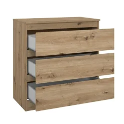 Kommode Mara Eiche Artisan Nachbildung B/H/T: ca. 77x80,5x42 cm