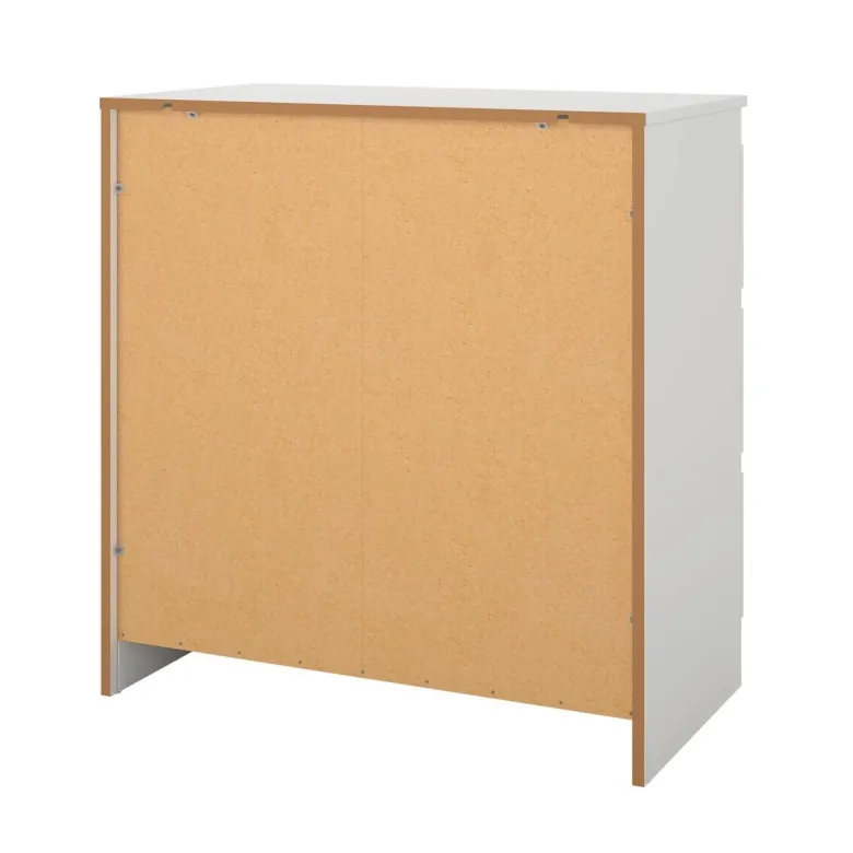 Kommode Mara weiß B/H/T: ca. 77x80,5x42 cm