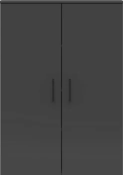 Kommode Multi-Stauraum Typ 31 anthrazit B/H/T: ca. 80x115x40 cm