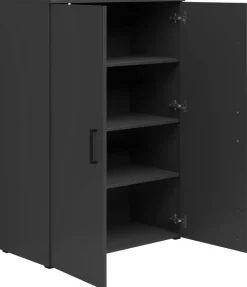 Kommode Multi-Stauraum Typ 31 anthrazit B/H/T: ca. 80x115x40 cm