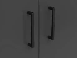 Kommode Multi-Stauraum Typ 31 anthrazit B/H/T: ca. 80x115x40 cm