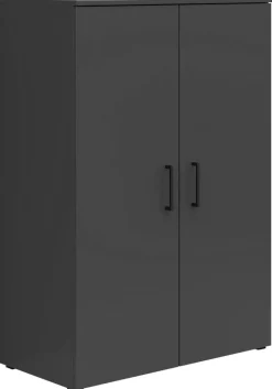 Kommode Multi-Stauraum Typ 31 anthrazit B/H/T: ca. 80x115x40 cm