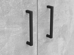 Kommode Multi-Stauraum Typ 31 Beton Optik B/H/T: ca. 80x115x40 cm