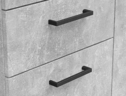 Kommode Multi-Stauraum Typ 33 Beton Optik B/H/T: ca. 120x115x40 cm