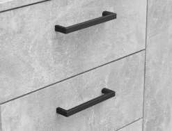Kommode Multi-Stauraum Typ 28 Beton Optik B/H/T: ca. 120x83x40 cm
