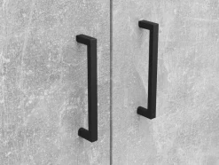 Kommode Multi-Stauraum Typ 24 Beton Optik B/H/T: ca. 80x83x40 cm