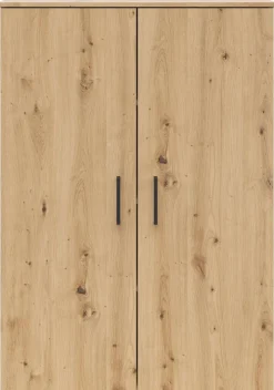 Kommode Multi-Stauraum Typ 31 Eiche Artisan Nachbildung B/H/T: ca. 80x115x40 cm