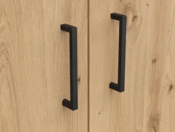 Kommode Multi-Stauraum Typ 31 Eiche Artisan Nachbildung B/H/T: ca. 80x115x40 cm