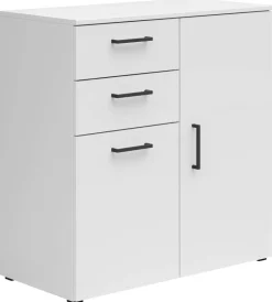 Kommode Multi-Stauraum Typ 26 weiß B/H/T: ca. 80x83x40 cm