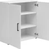 Kommode Multi-Stauraum Typ 24 weiß B/H/T: ca. 80x83x40 cm