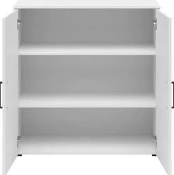 Kommode Multi-Stauraum Typ 24 weiß B/H/T: ca. 80x83x40 cm