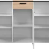 Kommode Mystery weiß Eiche Sonoma Nachbildung B/H/T: ca. 117x84x39 cm